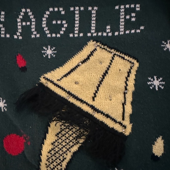 A Christmas Story Fragile ugly christmas sweater - Picture 2 of 5